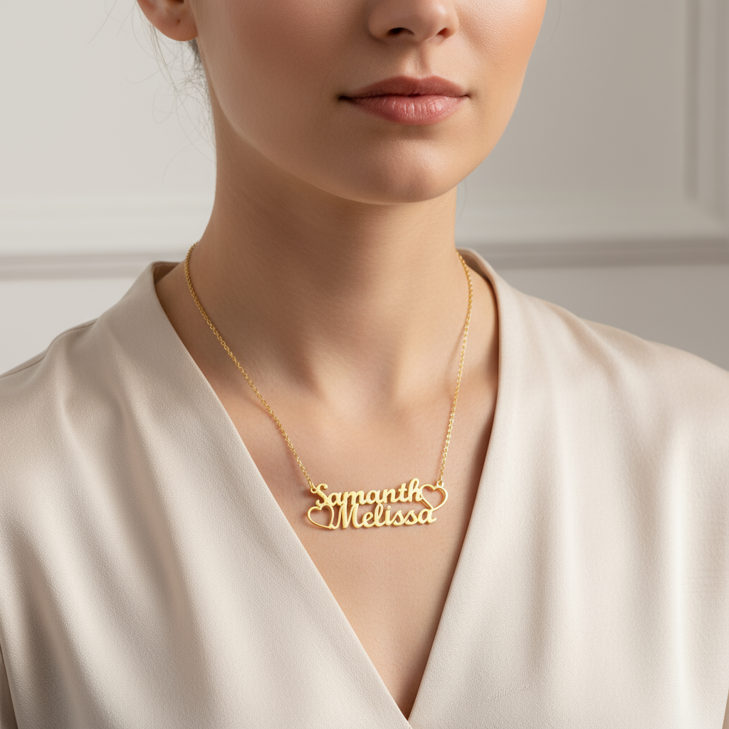 Double Name Necklace