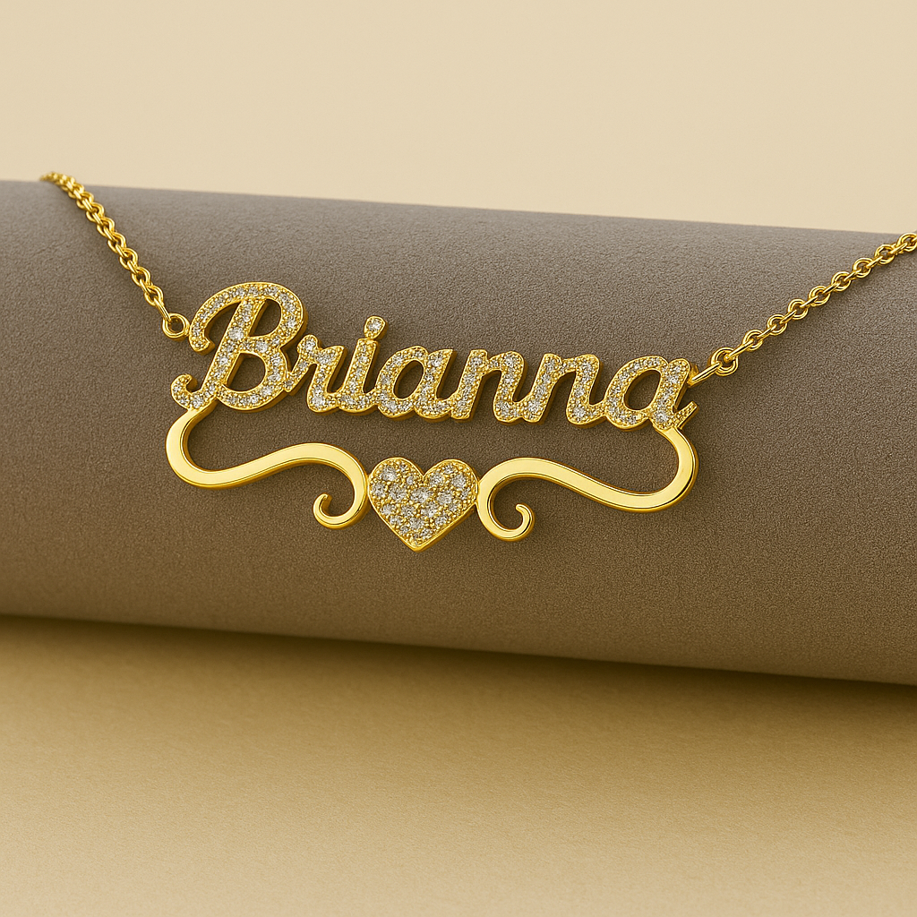 Heart Name Necklace