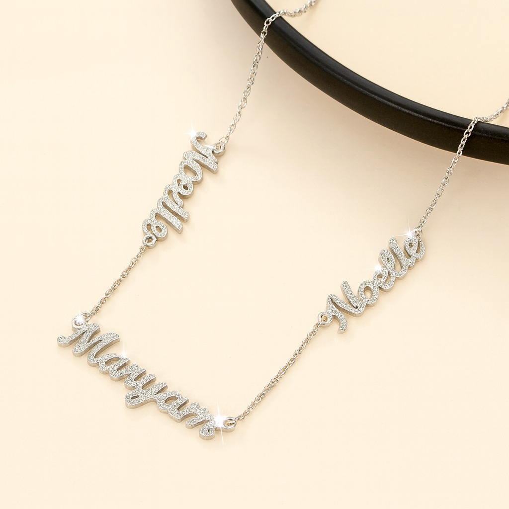 Iced Out Name Necklace