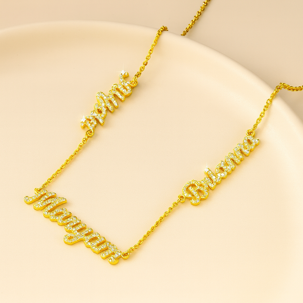 Iced Out Name Necklace