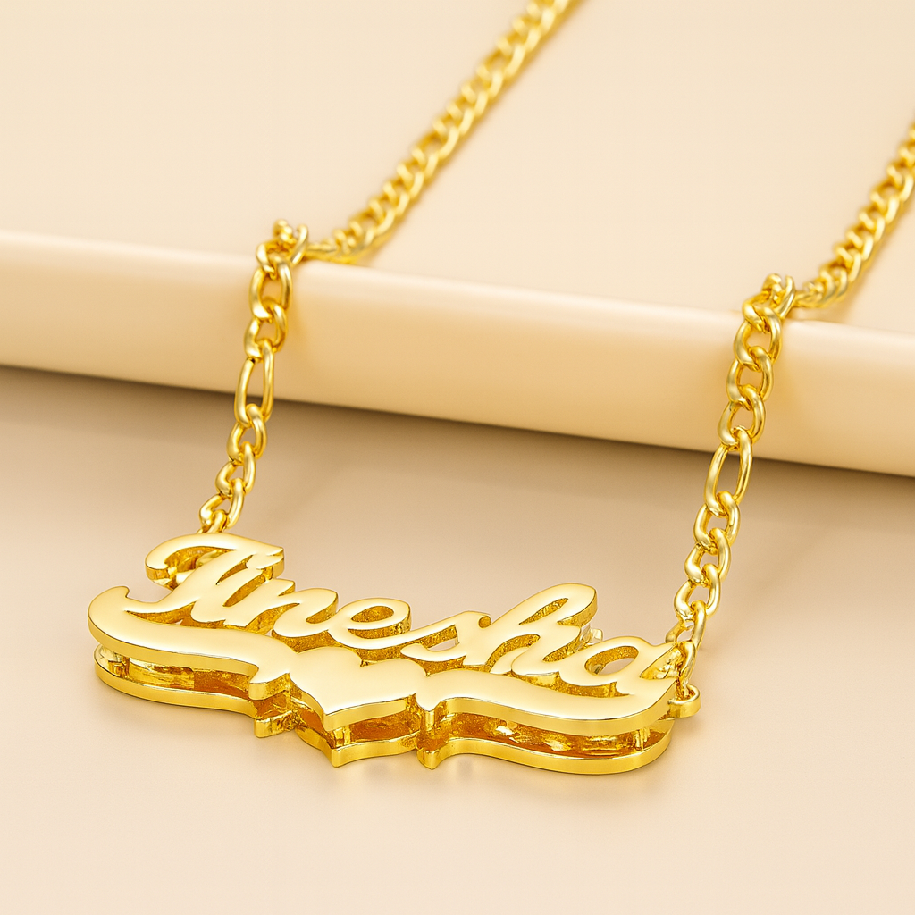 Double Name Necklace