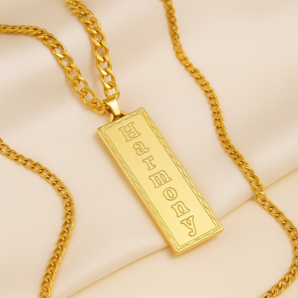 Engraved Name Necklace