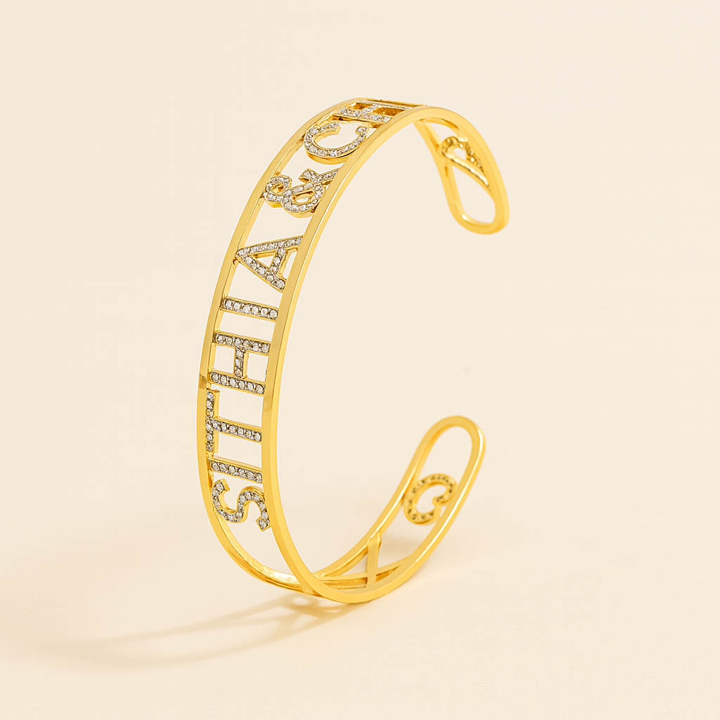 Gold Bangle Bracelet
