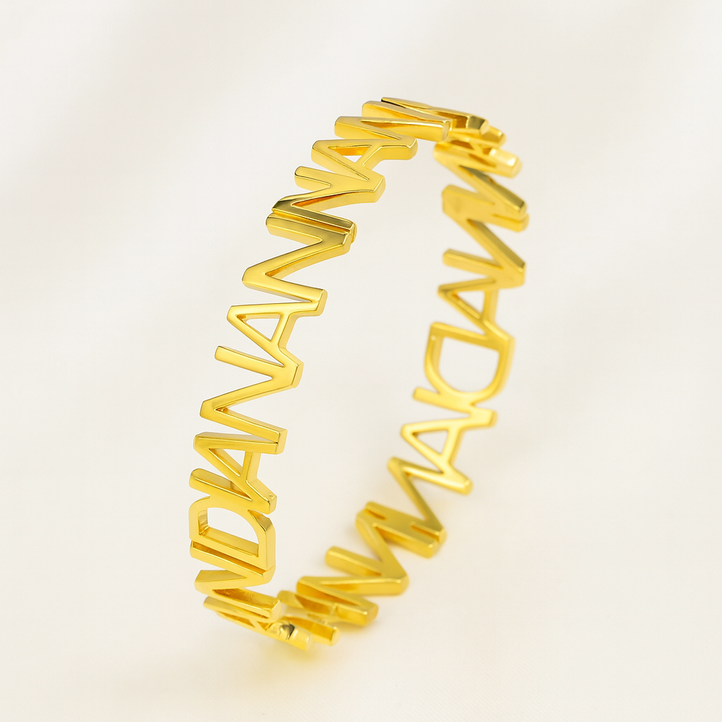 Gold Name Bracelet