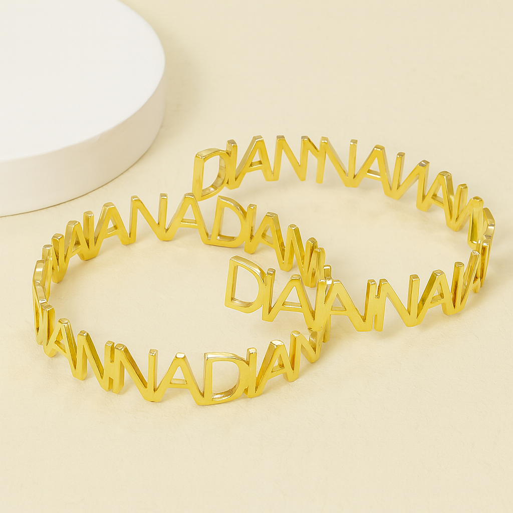 Gold Name Bracelet
