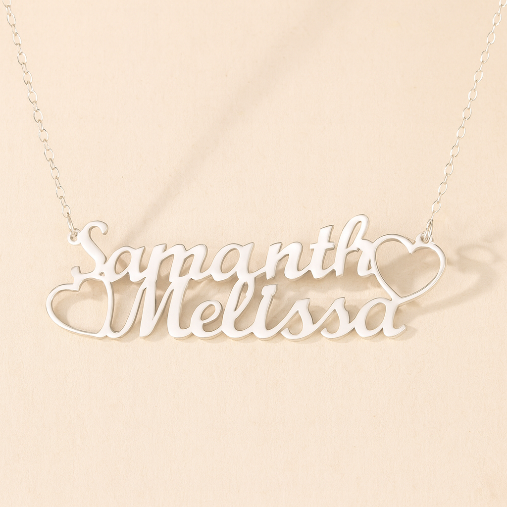 Double Name Necklace