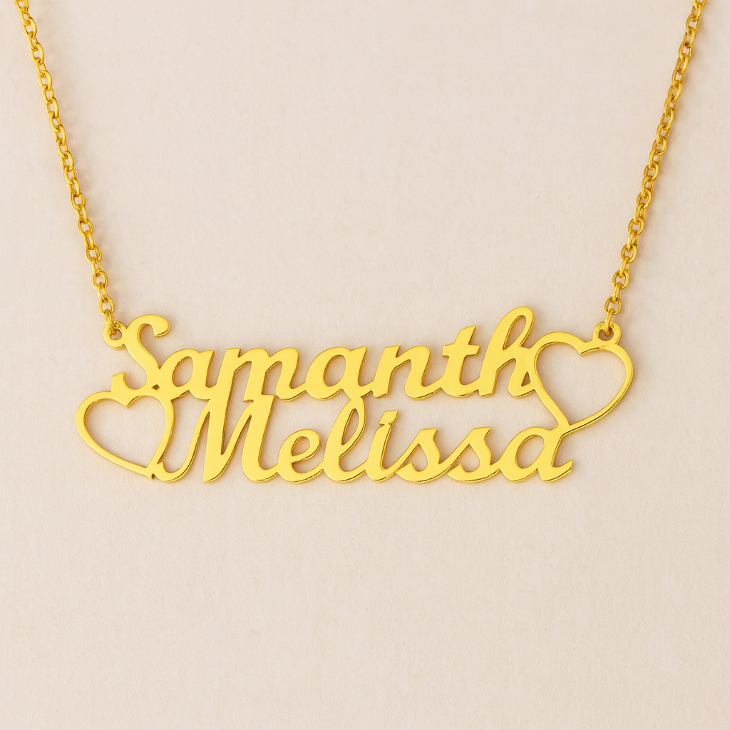 Double Name Necklace